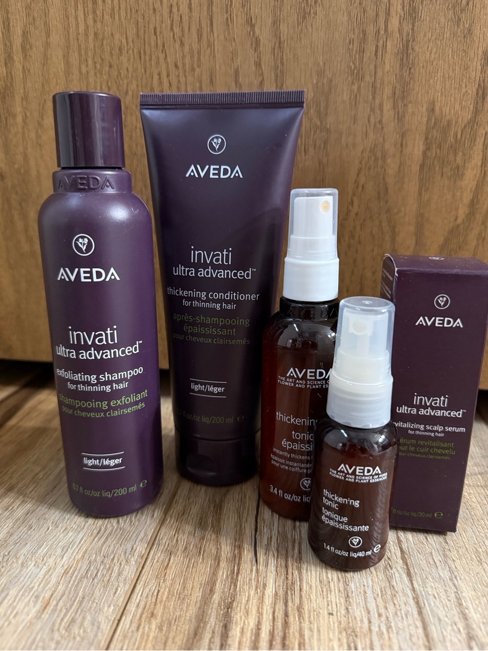 AVEDA Invati Ultra Advanced Set - Deep Purple Packaging